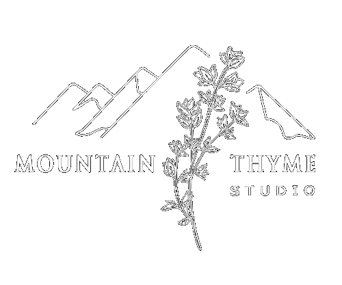 Логотип для марки Mountain Thyme